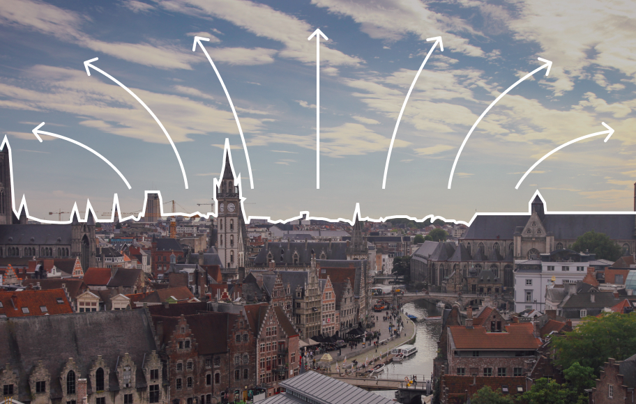 Wat weten we over stadsvlucht in Gent?